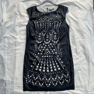 Catherine Malandrino Lazer Cutout Dress - Size S